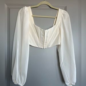 BRAND NEW NEVER WORN - Windsor Store Corset Crop Top